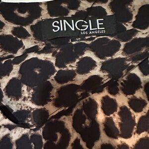 Single Los Angeles Leopard Print Skirt